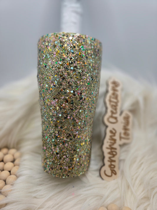 LIVE HYDRO DIP BASE 06/30/2025- 20oz Curve- Madam Glitter: Literally Gorgeous