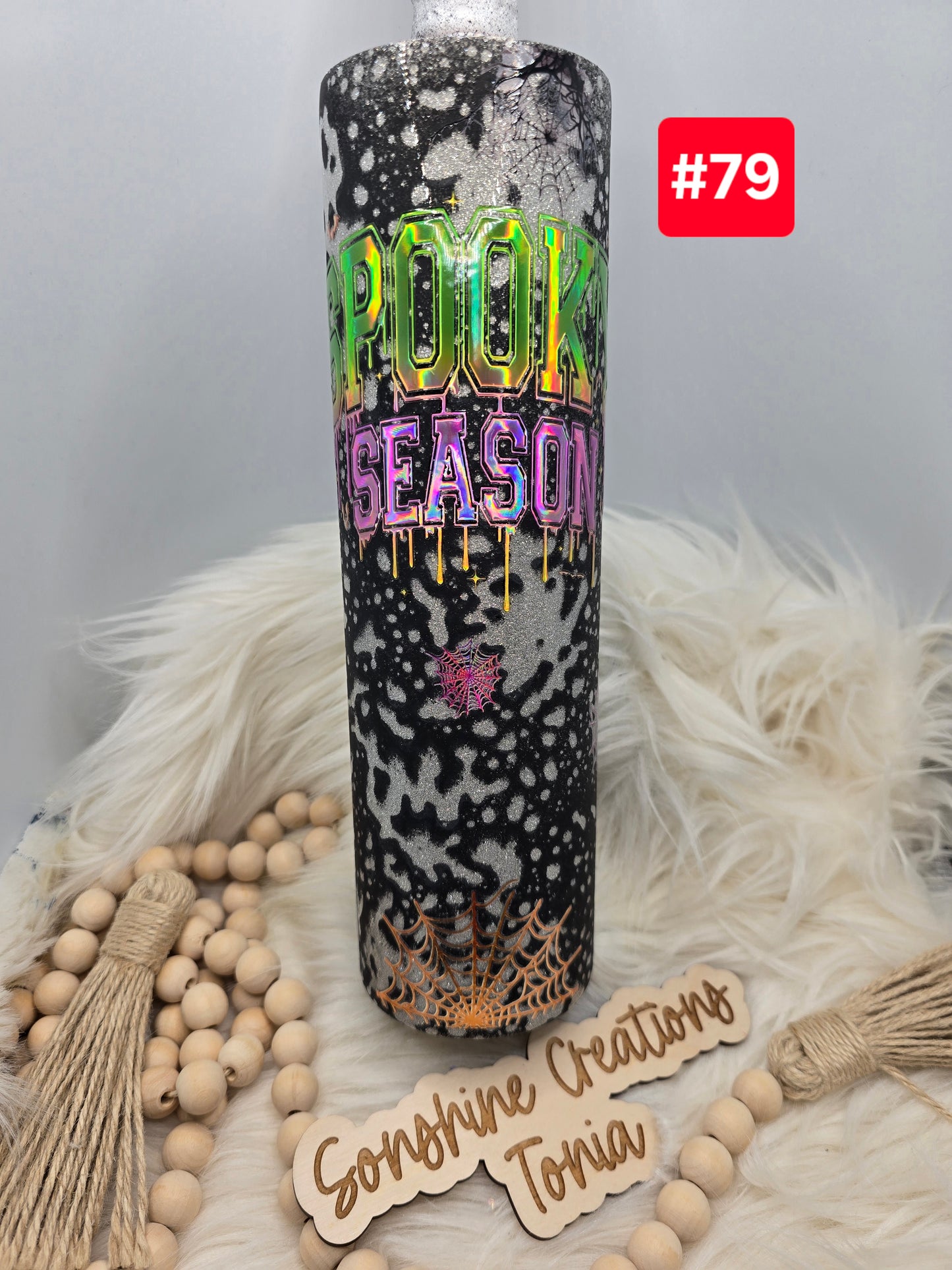 #79- Live Sale 09/14/2025 - 35 oz. Skinny: Power wash Spooky Season