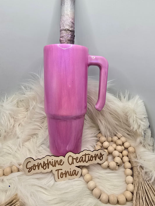 Live Hydrodipping base 1/14/2026  10am cst live-  30oz Grippy- Red/purple mica