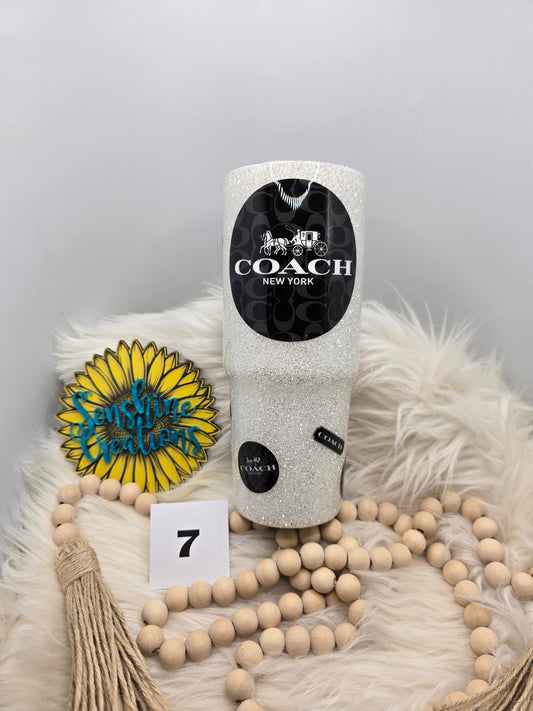 #7- 30oz Tri-sip- Designer Coach