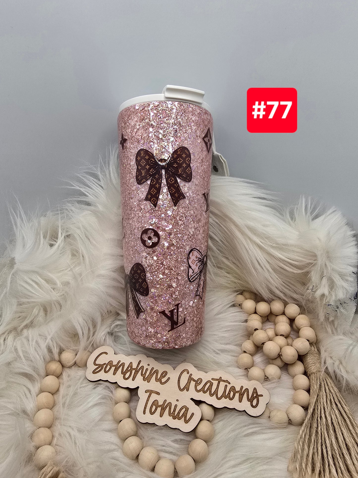 #77-Live Sale 12/07/2025 - 24oz Dual Flip- Thingamabob glitter- LV