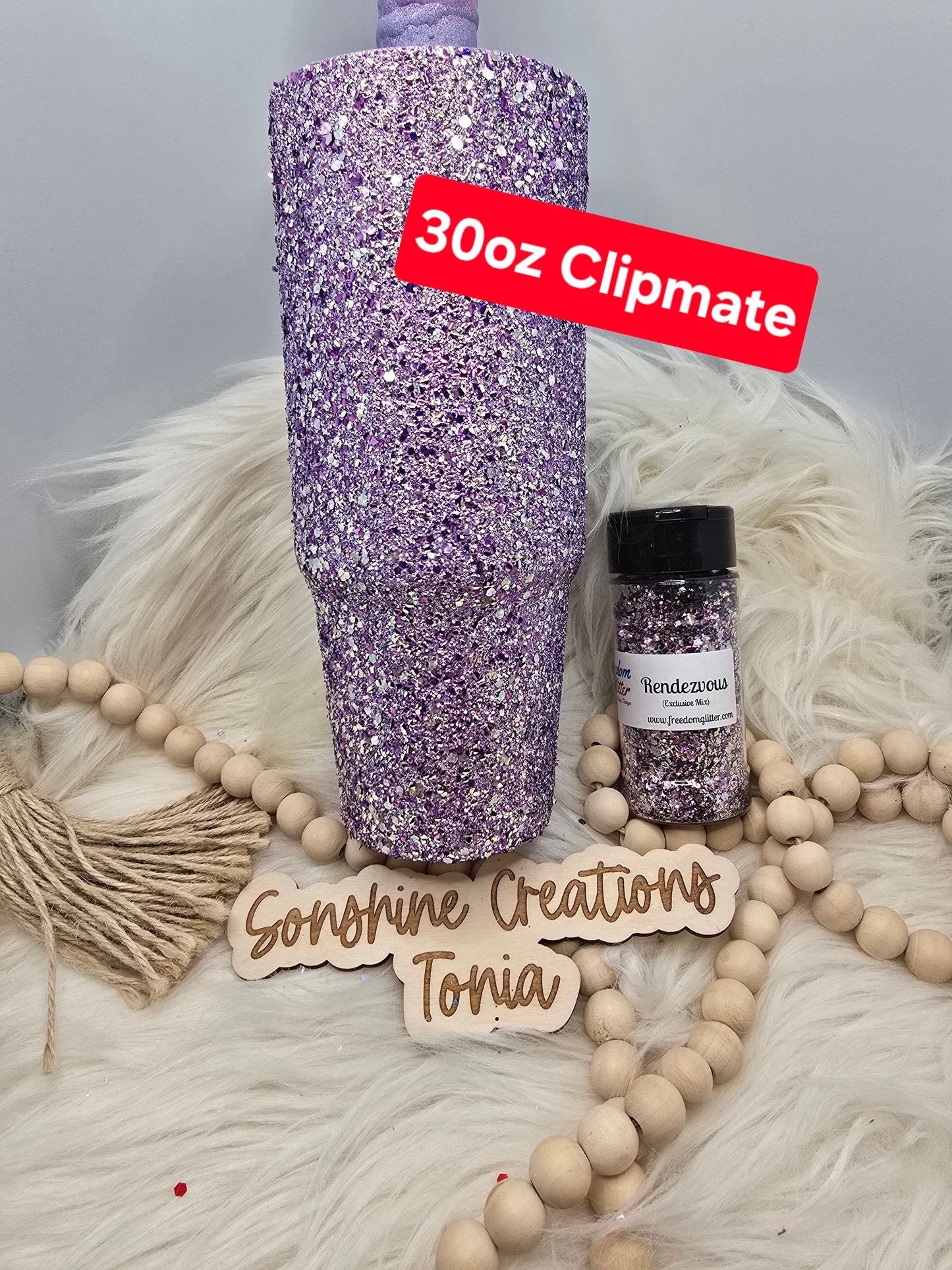 11/11/25  7pm cst live- Custom Thursday- 30oz Clipmate- Freedom Glitter: Rendezvous