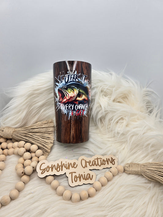 10/03/25 Tonia's Live Creations - 4 in 1 cooler-  Woodgrain "I jerk it every chance I get"