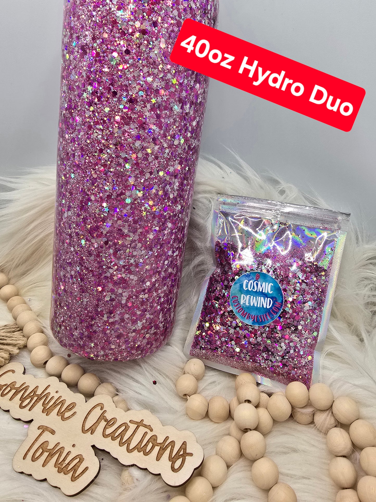 Live Hydrodipping base 11/18/25  10am cst live-  40oz Hydro Duo- CBE: Cosmic Rewind