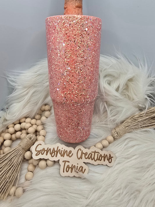 LIVE HYDRO DIP BASE 08/12/2025- 30oz Clipmate- Freedom Glitter: Creativity