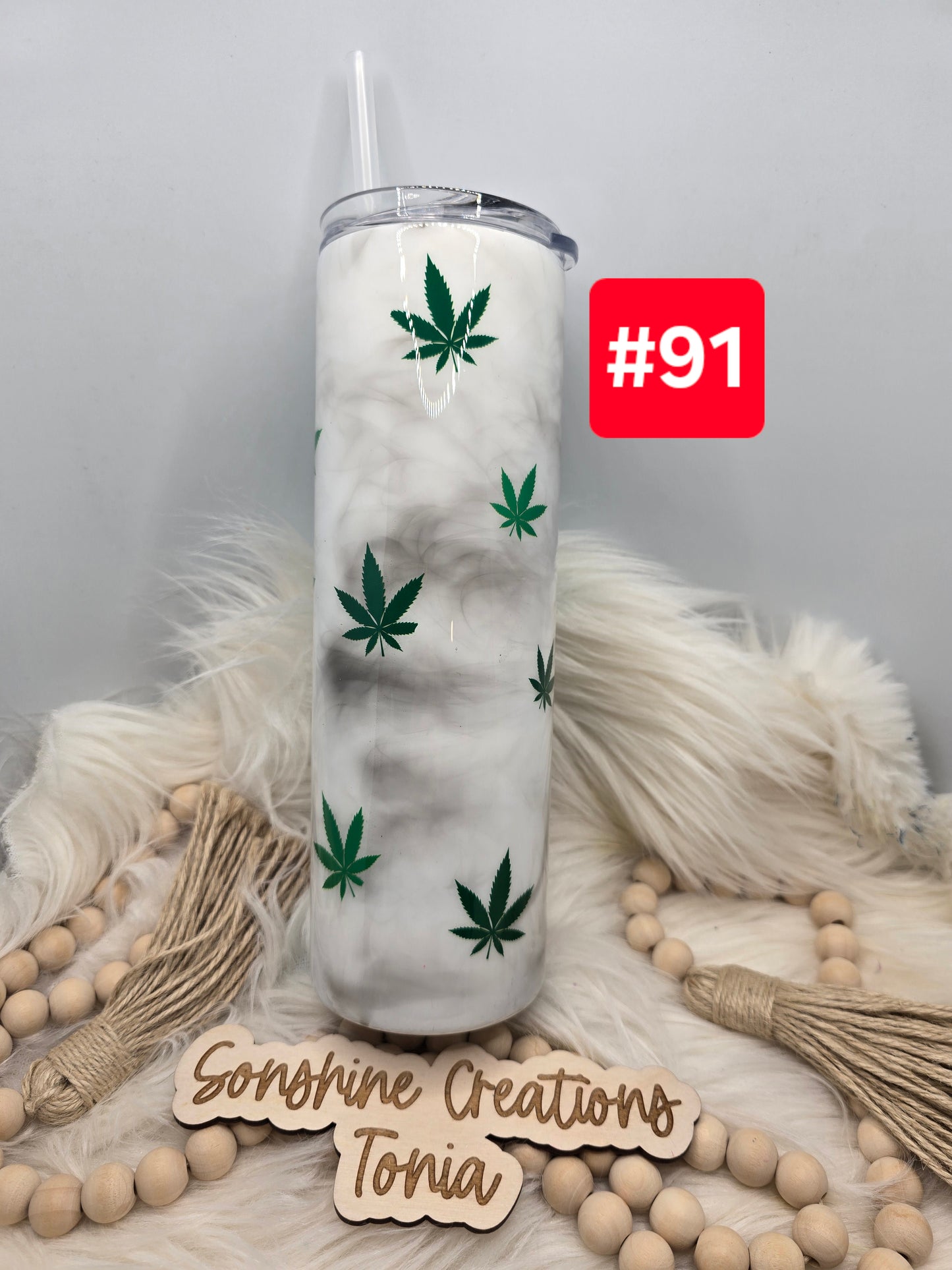 #91 Live Sale 3/15/2026 - 30oz skinny- 420 (Inhale the good $hit, exhale the bull$hit)