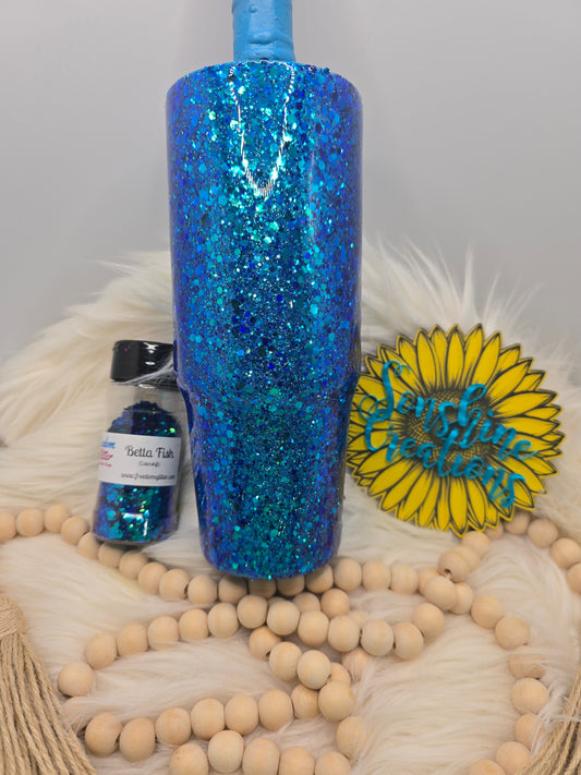 Live Hydrodipping base 7/26/26  7pm cst live- 30oz Clipmate- Freedom Glitter: Beta Fish
