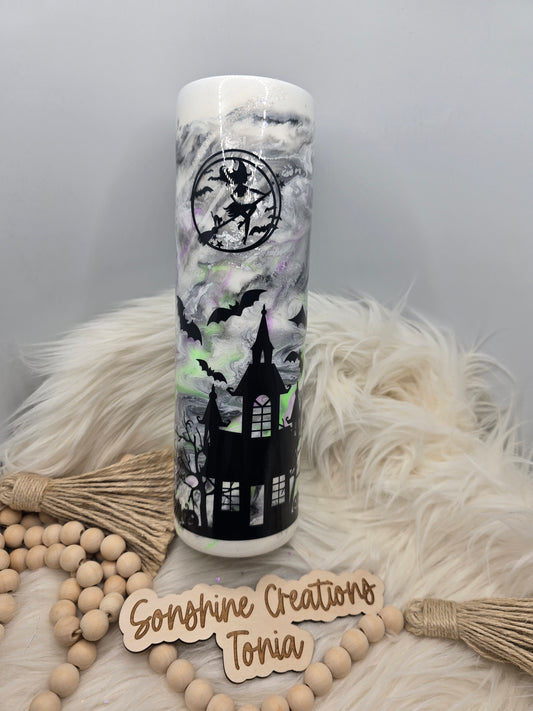 10/03/25 Tonia's Live Creations - 35oz Duo- Glow Haunted house