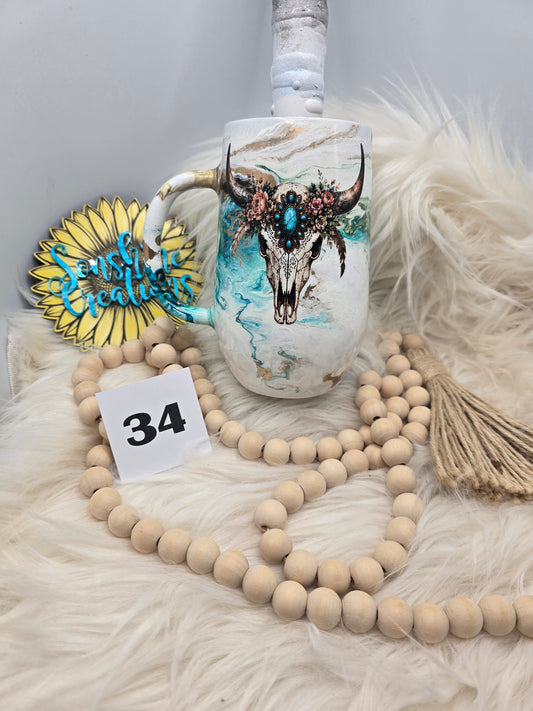 #34 - 16oz Coffee Mug - Western