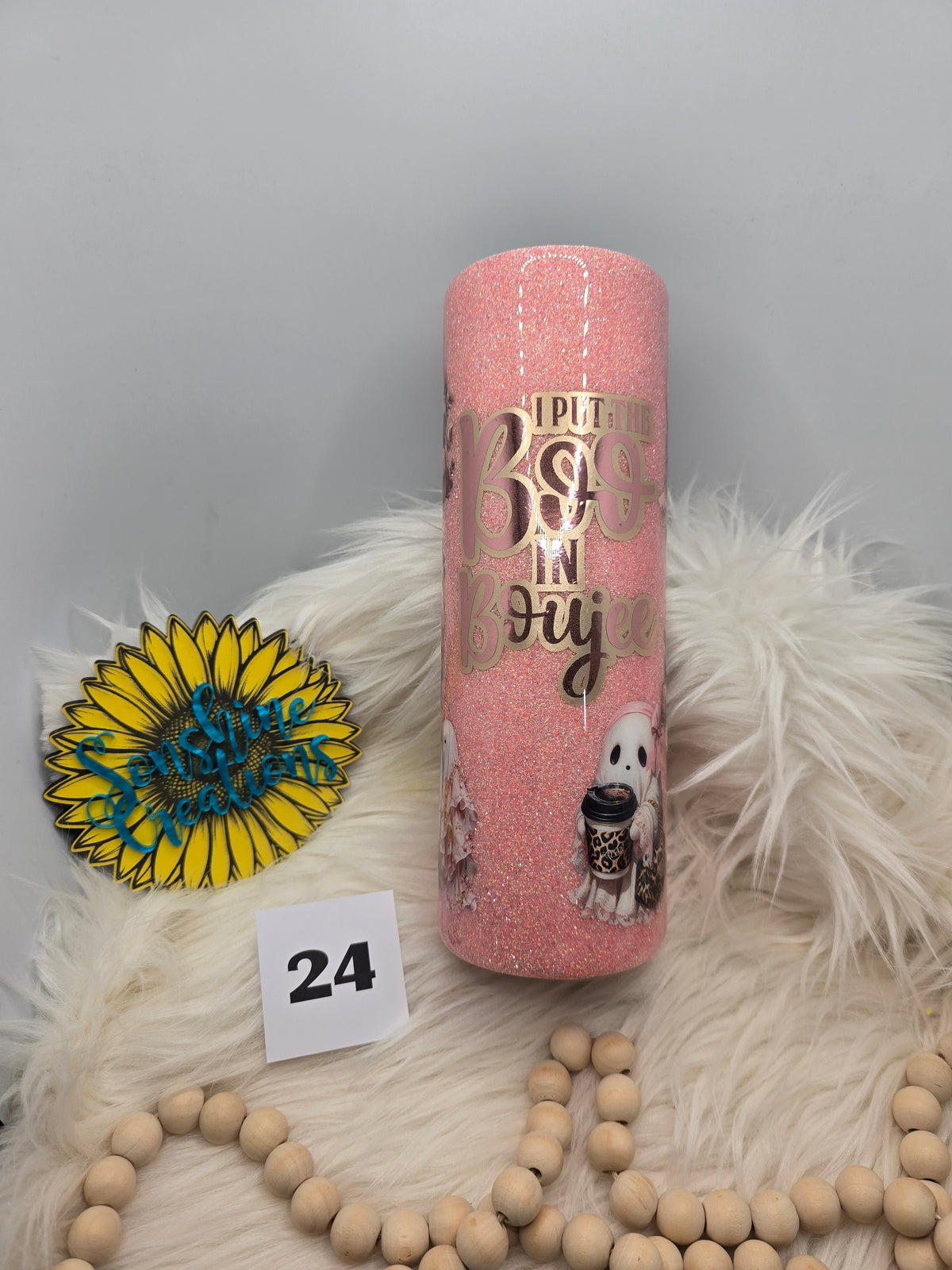 #24 - 30oz Skinny - I Put the Boo in Boujee Ghost