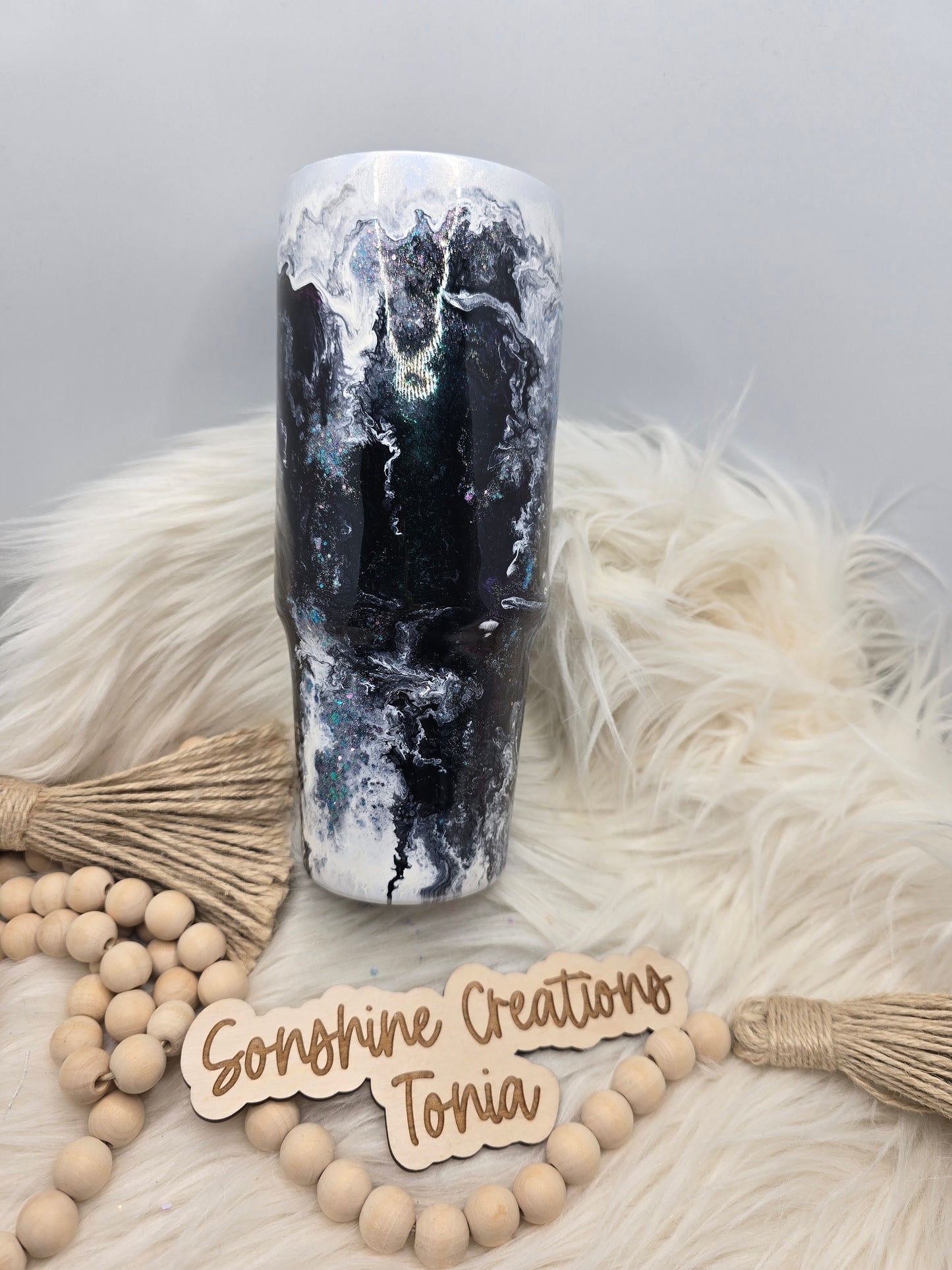 10/03/25 Tonia's Live Creations -30oz Clipmate- Teal Purple Shift Colormelt (Can add decal)