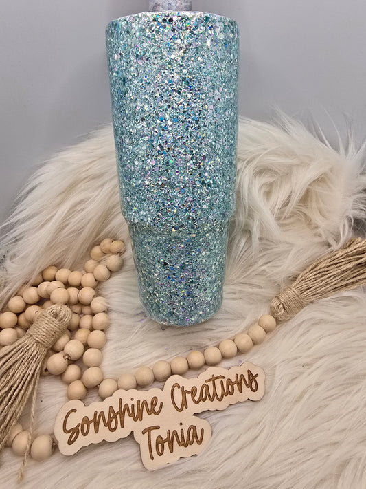 LIVE HYDRO DIP BASE 07/25/2025- 30oz Clipmate: KGD Vault Glitter: Trippy