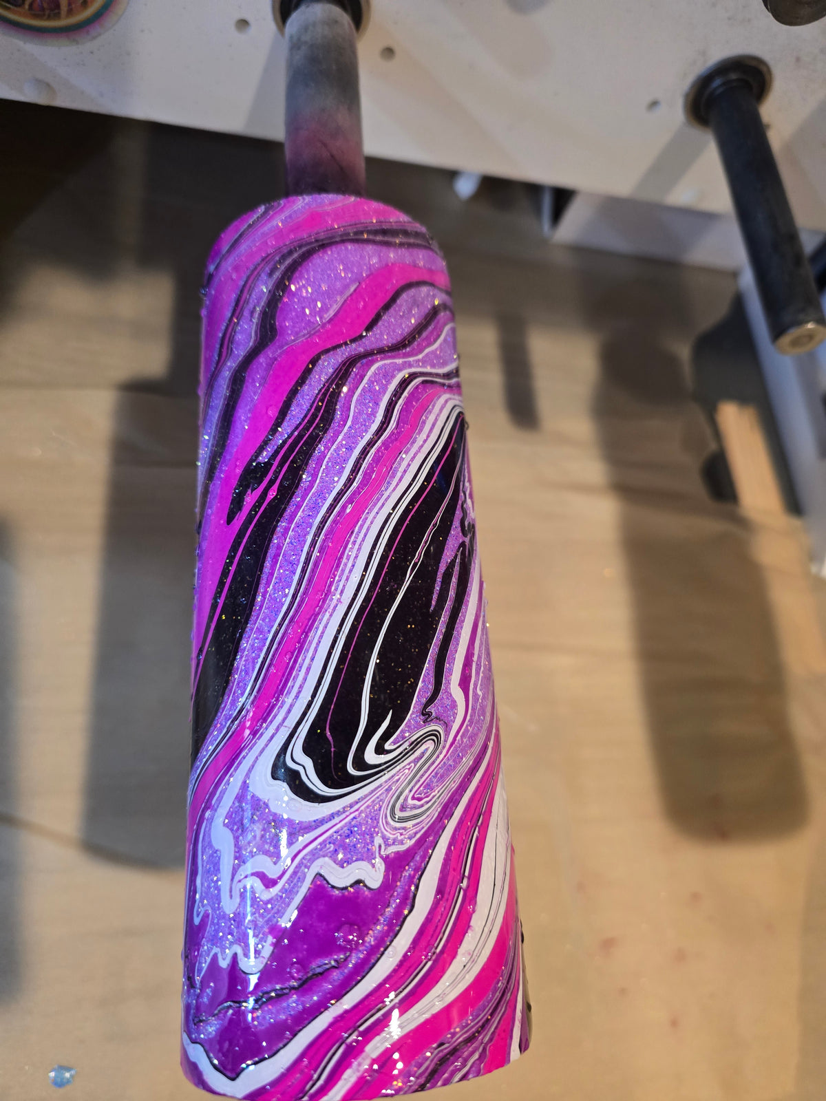 Live Hydrodipping base 9/03/26  11am cst- 20oz Skinny - Freedom Glitter: Lilac Kisses