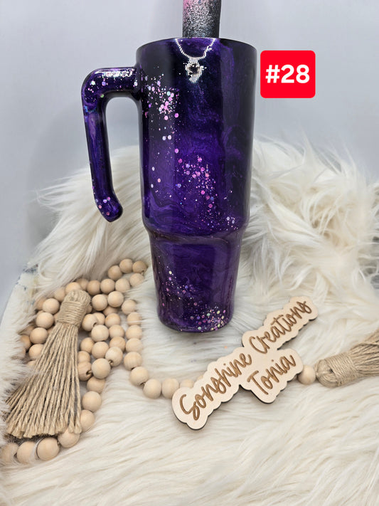 #28- Live Sale 09/14/2025 - 30 oz. Grippy: Purple Rain