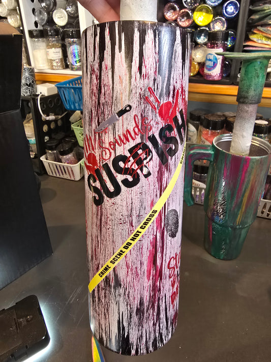 9/18/25 Tonia's Live Creations - 30oz Skinny- True Crime