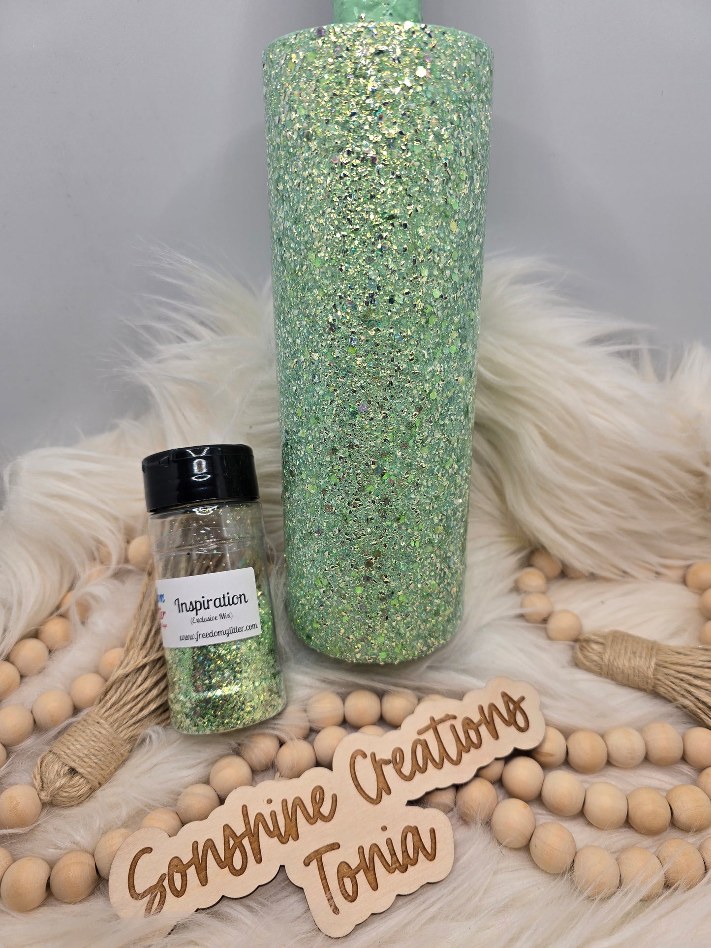 Live Hydrodipping base 4/07/26  7pm cst live- 20oz Skinny- Freedom Glitter: Inspiration