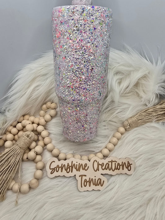 07/24/25  10am cst live- Custom Thursday- 30oz Clipmate- KGD: Vault Glitter- Beach Party